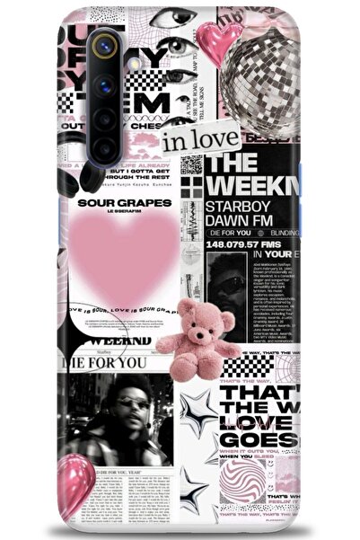 kılıfevreni غطاء متوافق مع هاتف Realme 6 A+ Plus غطاء HD مطبوع - غطاء من السي...