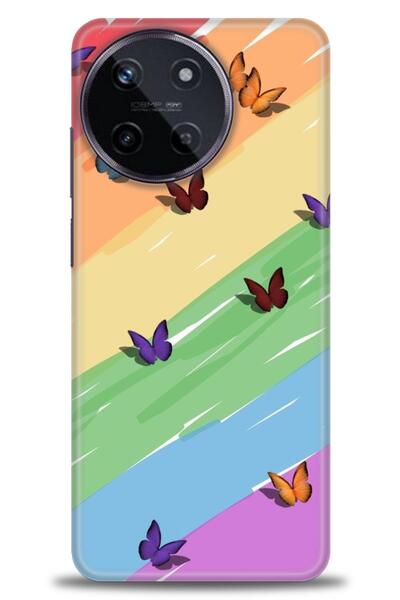 kılıfevreni حافظة A+ Plus متوافقة مع هاتف Realme 11 4G + واقي شاشة سيراميك غي...