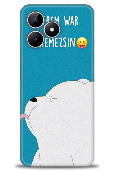 kılıfevreni حافظة A+ Plus متوافقة مع هاتف Realme Note 50 + واقي شاشة سيراميك ...