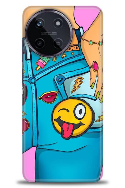 kılıfevreni جراب A+ Plus متوافق مع هاتف Realme 11 4G + واقي شاشة سيراميك غير ...