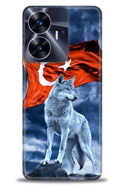 kılıfevreni جراب A+ Plus متوافق مع هاتف Realme C55 4G + واقي شاشة سيراميك غير...