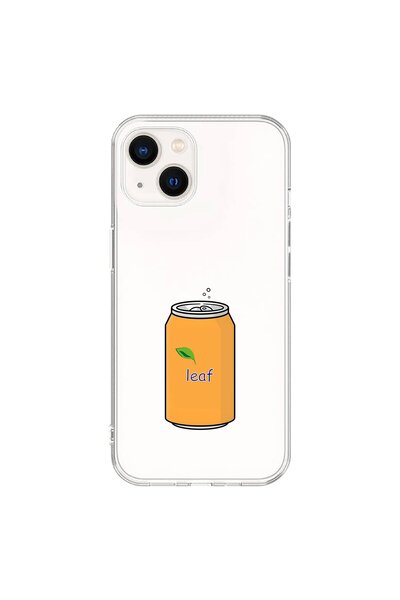 Dali Design iPhone 13 Mini Compatible Transparent Case Fast Food 3 Designs