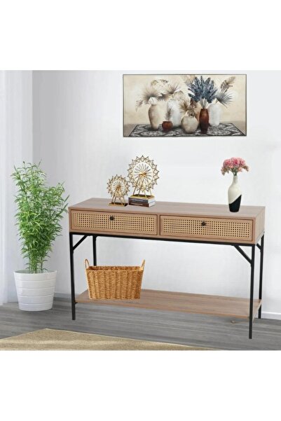 DEC13 wooden entrance table