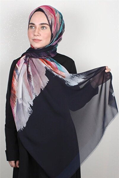 PİRAMİT Angel Etol Shawl Navy Blue 7343577-921