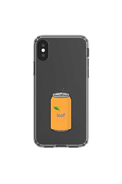 Dali Design iPhone XS Max Compatible Transparent Case Fast Food 3 Designs