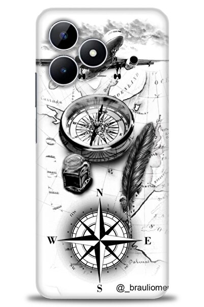 kılıfevreni حافظة A+ Plus متوافقة مع هاتف Realme Note 50 + واقي شاشة سيراميك ...