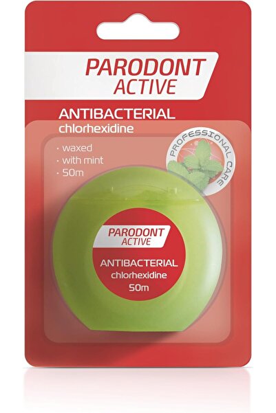 ASTERA خيط تنظيف الأسنان بارودونت المضاد للبكتيريا 50 متر