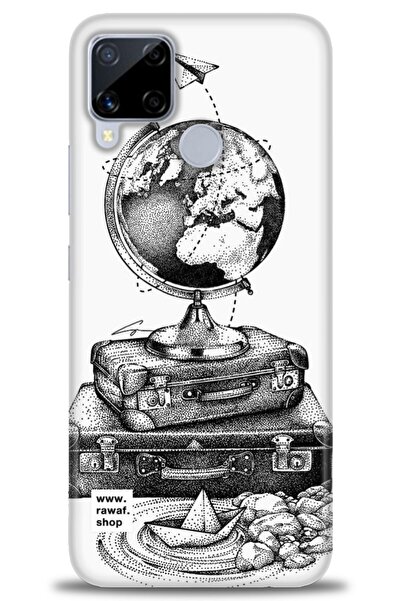 kılıfevreni غطاء متوافق مع هاتف Realme C15 A+ Plus HD مطبوع - غطاء من السيليك...