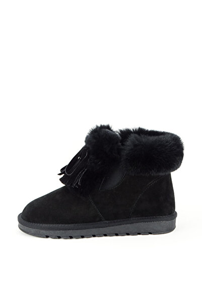 SOFILINE Ghete negre din piele naturală cu blană 603 114