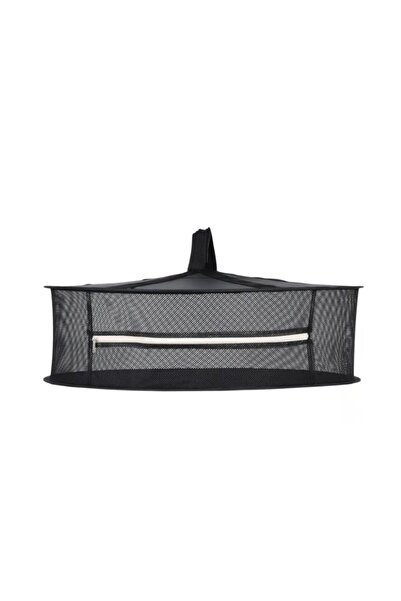 SilkRoute Single Layer Black Plant Drying Net - Hangable and Foldable Design