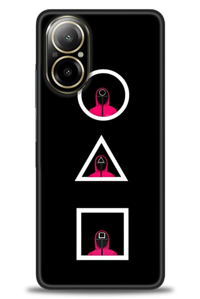 kılıfevreni جراب A+ Plus متوافق مع هاتف Realme 12 Lite 4G + واقي شاشة سيراميك...