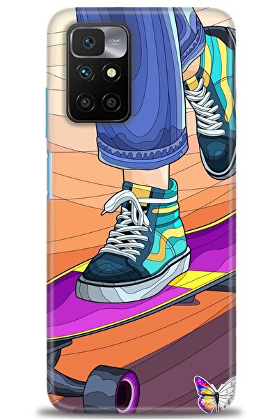 kılıfevreni جراب متوافق مع هاتف Xiaomi Redmi 10 A+ Plus + واقي شاشة سيراميك غ...