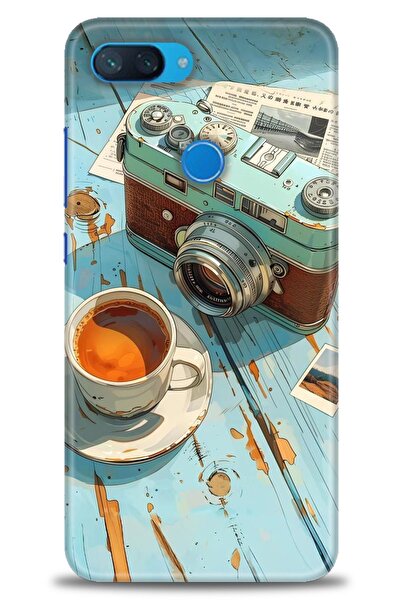 kılıfevreni غطاء متوافق مع هاتف Xiaomi Mi 8 Lite A+ Plus HD مطبوع - غطاء من ا...