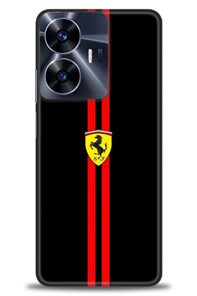 realme حافظة A+ Plus متوافقة مع شبكة الجيل الرابع C55 + واقي شاشة سيراميك غير...