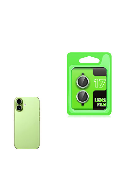 BUTAM BİLİŞİM iPhone 17 Zore Cl-07 Camera Lens Protector - Light Green