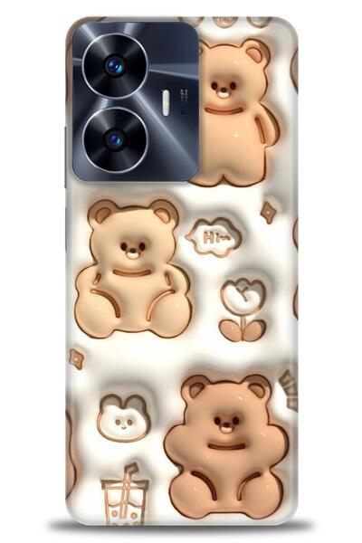 realme C55 4G Uyumlu A+ Plus Kılıf + SERAMİK KIRILMAZ EKRAN KORUYUCU - 115