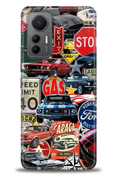 kılıfevreni غطاء متوافق مع هاتف Xiaomi Mi 12 Lite A+ Plus HD مطبوع - غطاء من ...