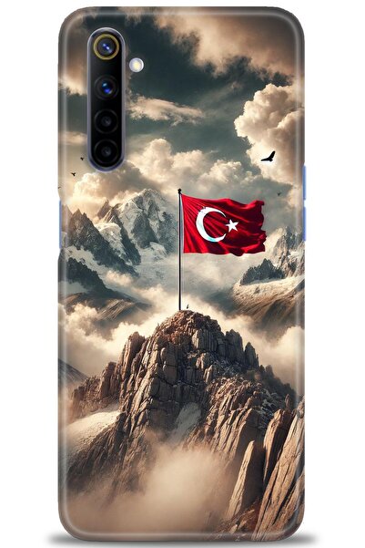 kılıfevreni غطاء متوافق مع هاتف Realme 6 A+ Plus غطاء HD مطبوع - غطاء من السي...