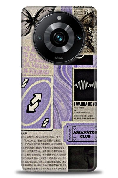 realme حافظة متوافقة مع 11 برو بلس + واقي شاشة سيراميك غير قابل للكسر - 208