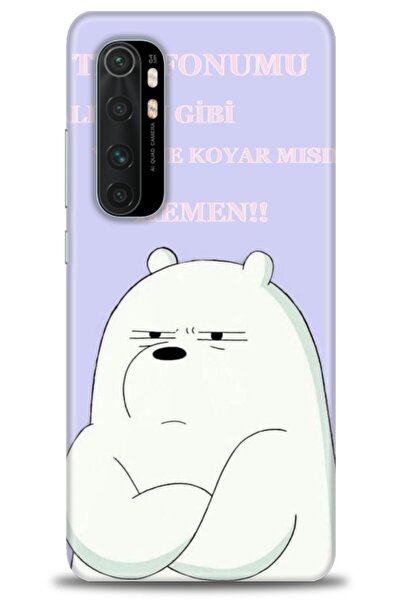 kılıfevreni حافظة متوافقة مع هاتف Xiaomi Mi Note 10 Lite + واقي شاشة من السير...