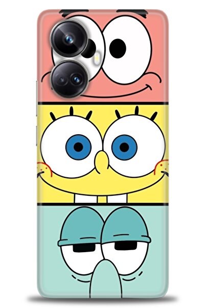 realme حافظة متوافقة مع 10 Pro Plus A+ Plus + واقي شاشة سيراميك غير قابل للكس...