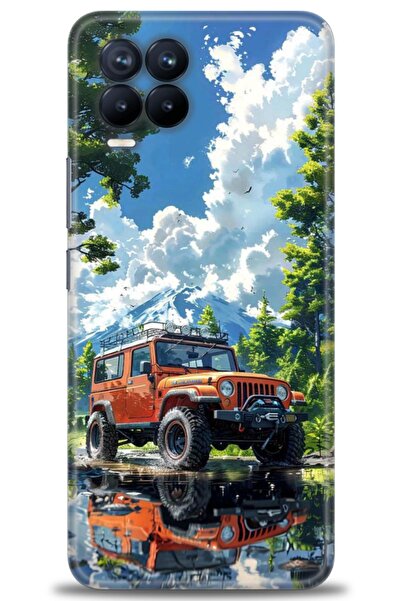 kılıfevreni غطاء متوافق مع هاتف Realme 8 A+ Plus غطاء HD مطبوع - غطاء من السي...