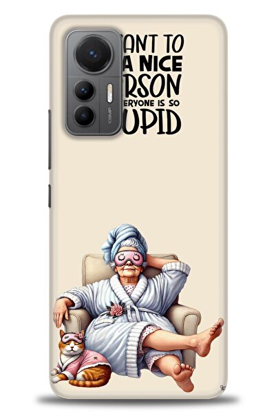 kılıfevreni غطاء متوافق مع هاتف Xiaomi Mi 12 Lite A+ Plus HD مطبوع - غطاء من ...