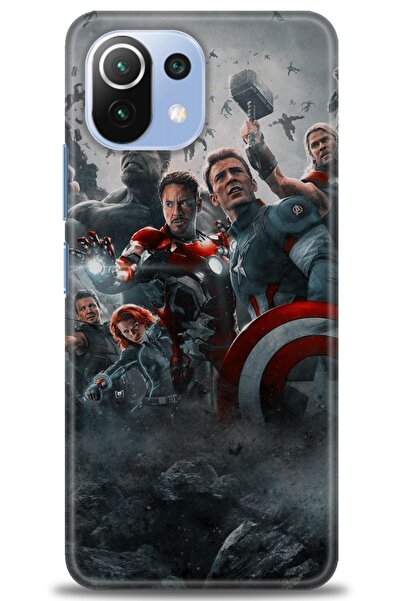kılıfevreni غطاء متوافق مع هاتف Xiaomi Mi 11 Lite A+ Plus HD مطبوع - غطاء من ...