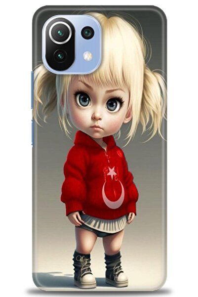 kılıfevreni غطاء متوافق مع هاتف Xiaomi Mi 11 Lite A+ Plus غطاء HD مطبوع - غطا...