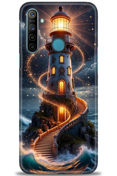 kılıfevreni غطاء متوافق مع هاتف Realme C3 A+ Plus غطاء HD مطبوع - غطاء من الس...