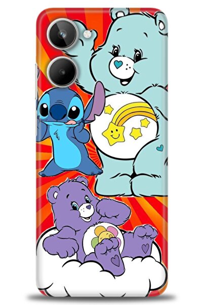 realme 10 حافظة A+ Plus متوافقة مع 4G + واقي شاشة سيراميك غير قابل للكسر - 492