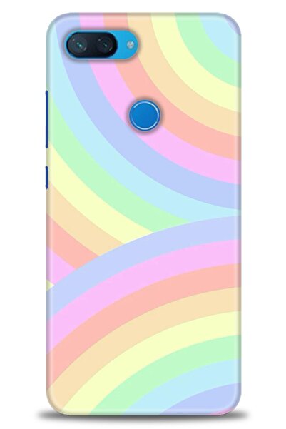 kılıfevreni غطاء متوافق مع هاتف Xiaomi Mi 8 Lite A+ Plus غطاء HD مطبوع - غطاء...