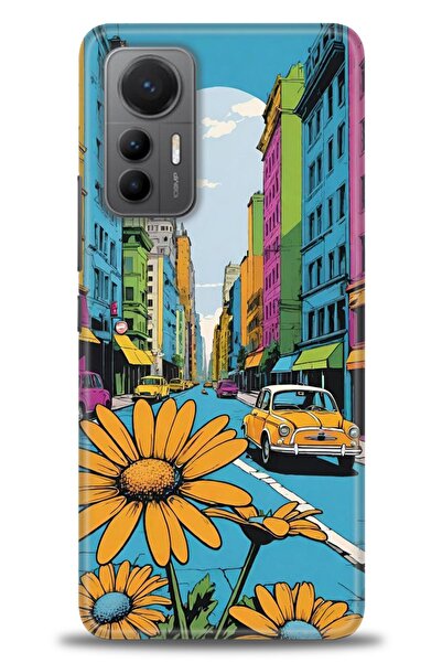 kılıfevreni غطاء متوافق مع هاتف Xiaomi Mi 12 Lite A+ Plus غطاء HD مطبوع - غطا...