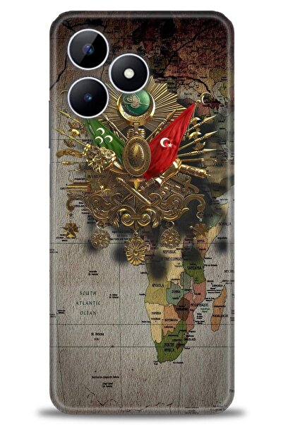 kılıfevreni جراب A+ Plus متوافق مع هاتف Realme Note 50 + واقي شاشة سيراميك غي...