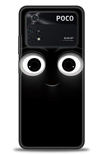 kılıfevreni حافظة متوافقة مع هاتف Xiaomi Poco M4 Pro 4G A+ Plus + واقي شاشة س...