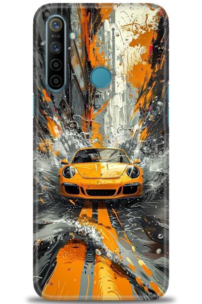 kılıfevreni غطاء متوافق مع هاتف Realme 6i A+ Plus غطاء HD مطبوع - غطاء من الس...