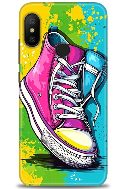 kılıfevreni غطاء متوافق مع هاتف Xiaomi Mi A2 Lite A+ Plus HD مطبوع - غطاء من ...