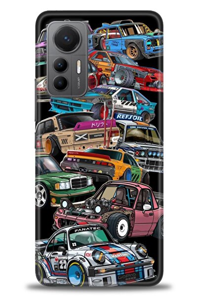 kılıfevreni غطاء متوافق مع هاتف Xiaomi Mi 12 Lite A+ Plus HD مطبوع - غطاء من ...