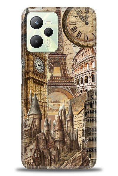 kılıfevreni غطاء متوافق مع هاتف Realme C35 A+ Plus غطاء HD مطبوع - غطاء من ال...