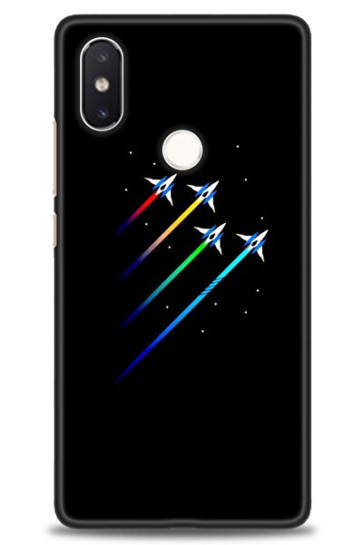 kılıfevreni جراب متوافق مع هاتف Xiaomi Mi 8 SE + واقي شاشة من السيراميك غير ق...