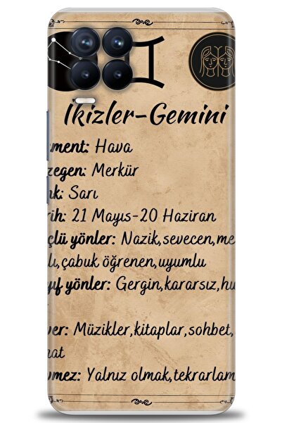 kılıfevreni غطاء متوافق مع هاتف Realme 8 A+ Plus غطاء HD مطبوع - غطاء من السي...