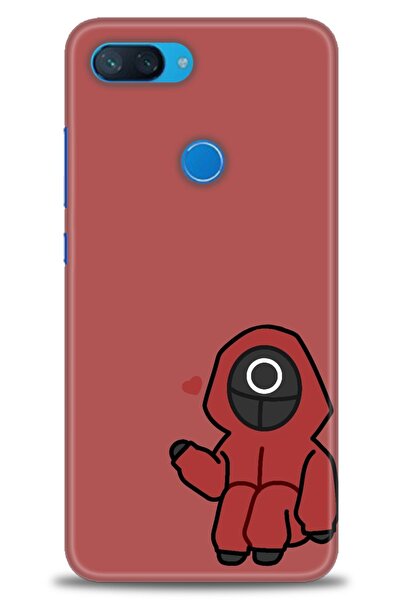 kılıfevreni غطاء متوافق مع هاتف Xiaomi Mi 8 Lite A+ Plus غطاء HD مطبوع - غطاء...