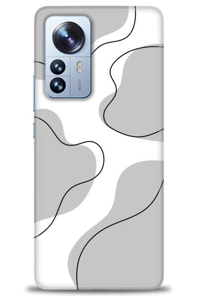 kılıfevreni حافظة متوافقة مع هاتف Xiaomi Mi 12 Pro + واقي شاشة من السيراميك غ...