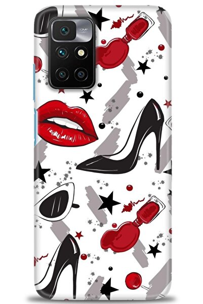 kılıfevreni جراب متوافق مع هاتف Xiaomi Redmi 10 A+ Plus + واقي شاشة سيراميك غ...