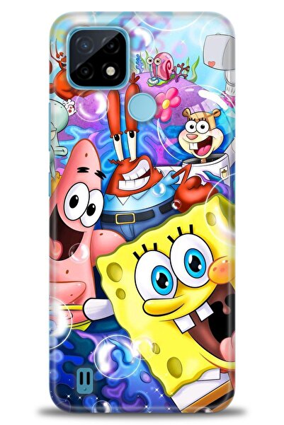 kılıfevreni غطاء متوافق مع هاتف Realme C21 A+ Plus غطاء HD مطبوع - غطاء من ال...