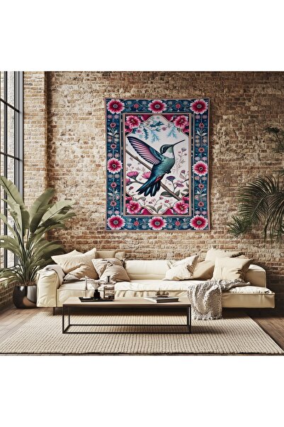 Else Dekor Honey Bird Animal Pattern Wall Cloth Wall Carpet Wall Tapestry