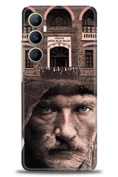 kılıfevreni جراب A+ Plus متوافق مع هاتف Realme C65 4G + واقي شاشة سيراميك غير...