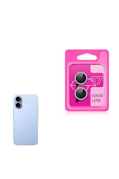 zore iPhone 17 Cl-06 Camera Lens Protector - Light Blue