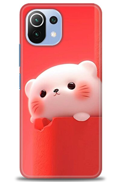 kılıfevreni غطاء متوافق مع هاتف Xiaomi Mi 11 Lite A+ Plus غطاء HD مطبوع - غطا...