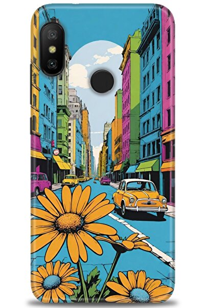 kılıfevreni غطاء متوافق مع هاتف Xiaomi Mi A2 Lite A+ Plus HD مطبوع - غطاء من ...